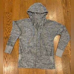 Athleta Batwing & Robin Zip Up Hoodie